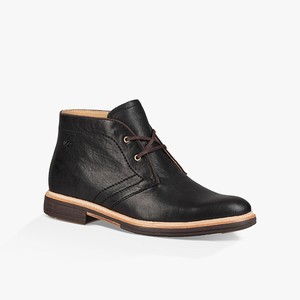 Ugg Dagmann Men Chukka Boots Black (4258VWEND)